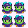 Taco Bell Duolingo Plush 4PCS